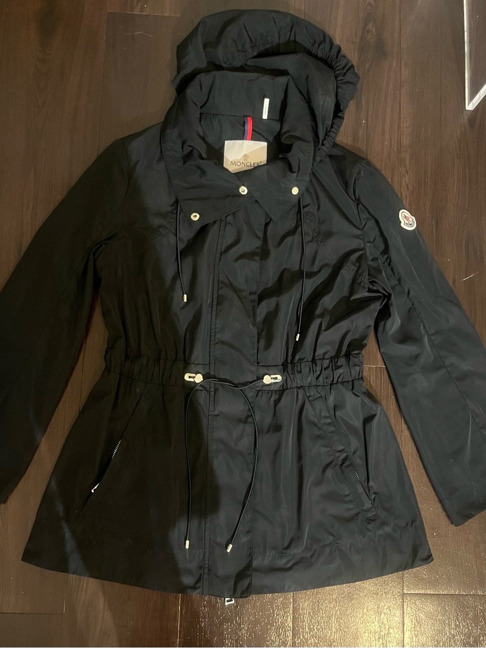 Size 0 Moncler Rain Coat/Parka Short Coat